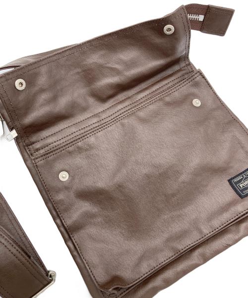PORTER（ポーター）PORTER (ポーター) SHOULDER BAG ブラウンの古着・服飾アイテム