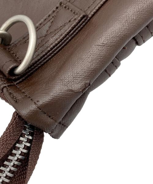 PORTER（ポーター）PORTER (ポーター) SHOULDER BAG ブラウンの古着・服飾アイテム
