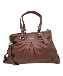 COACH（コーチ）の古着「2WAYショルダーバッグ」｜ブラウン