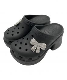 crocs（クロックス）の古着「厚底サンダル」｜ブラック