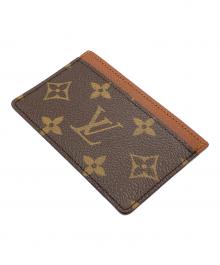 LOUIS VUITTON（ルイ ヴィトン）の古着「カードケース」｜ブラウン
