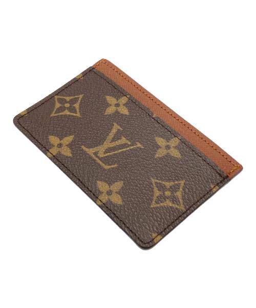 LOUIS VUITTON（ルイ ヴィトン）LOUIS VUITTON (ルイ ヴィトン) カードケース ブラウンの古着・服飾アイテム