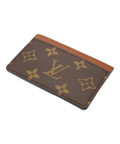 LOUIS VUITTON（ルイ ヴィトン）LOUIS VUITTON (ルイ ヴィトン) カードケース ブラウンの古着・服飾アイテム