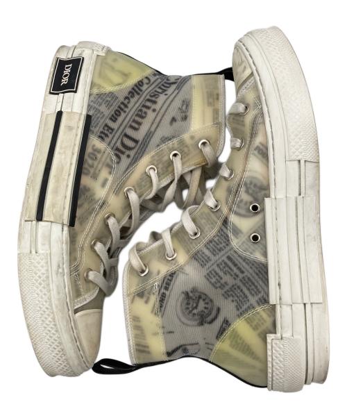 Dior（ディオール）DIOR (ディオール) B23 High Top Sneekers ホワイト サイズ:40 2/1の古着・服飾アイテム