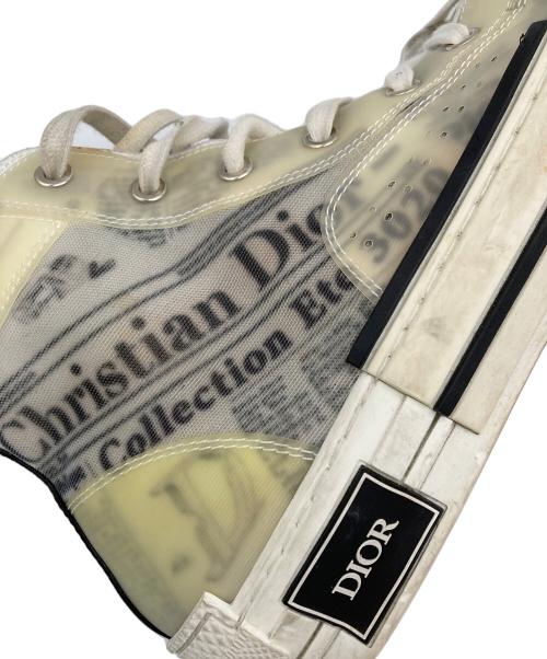 Dior（ディオール）DIOR (ディオール) B23 High Top Sneekers ホワイト サイズ:40 2/1の古着・服飾アイテム