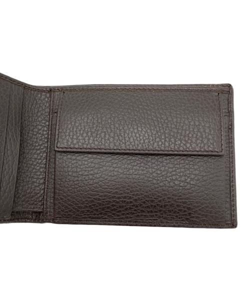 GUCCI（グッチ）GUCCI (グッチ) GGキャンバス ２つ折り財布 ブラウンの古着・服飾アイテム