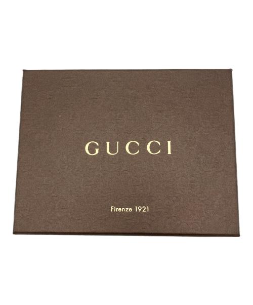 GUCCI（グッチ）GUCCI (グッチ) GGキャンバス ２つ折り財布 ブラウンの古着・服飾アイテム