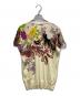 ETRO (エトロ) シルク混総柄半袖ニット アイボリー サイズ:Ⅼ：7000円