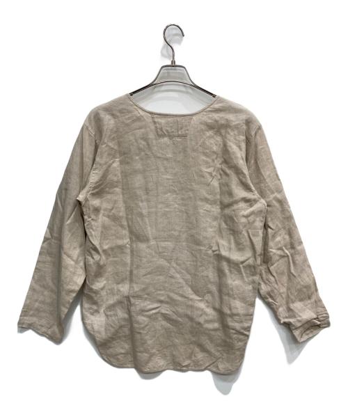 wafu（ワフー）wafu (ワフー) リネンカットソー ベージュ サイズ:1の古着・服飾アイテム