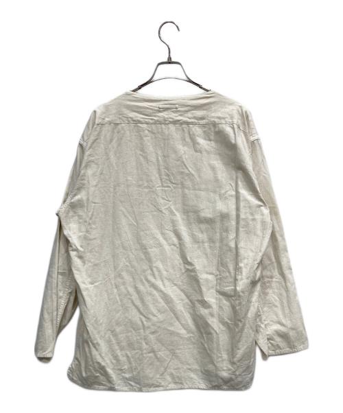 Kinema（キネマ）Kinema (キネマ) スリーピングシャツ アイボリー サイズ:Mの古着・服飾アイテム