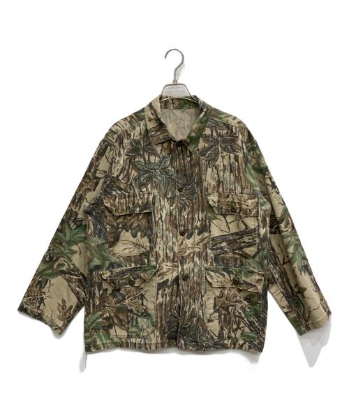 なし（ナシ）なし (ナシ) カバーオール オリーブ サイズ:表示なしの古着・服飾アイテム