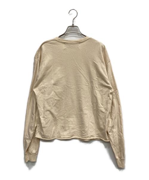dahl'ia（ダリア）dahl'ia (ダリア) リメイクカットソー ベージュ サイズ:表示なしの古着・服飾アイテム