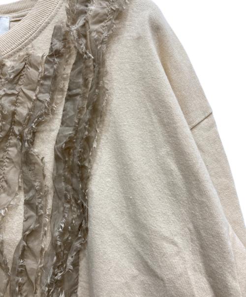 dahl'ia（ダリア）dahl'ia (ダリア) リメイクカットソー ベージュ サイズ:表示なしの古着・服飾アイテム