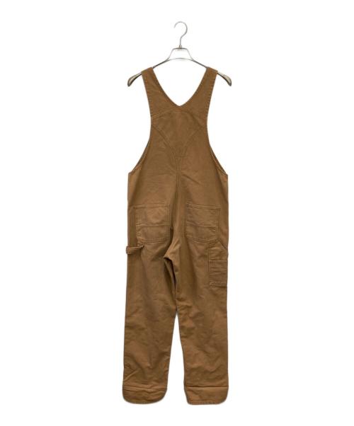 CarHartt（カーハート）CarHartt (カーハート) ビブオーバーオール ブラウン サイズ:Ⅼの古着・服飾アイテム