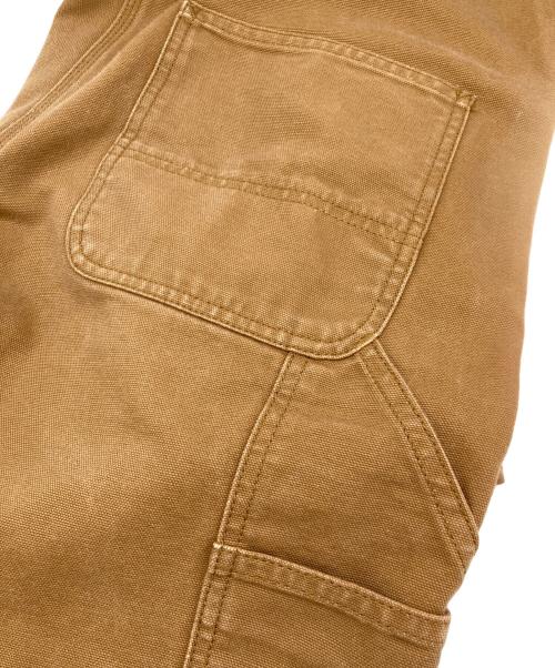 CarHartt（カーハート）CarHartt (カーハート) ビブオーバーオール ブラウン サイズ:Ⅼの古着・服飾アイテム
