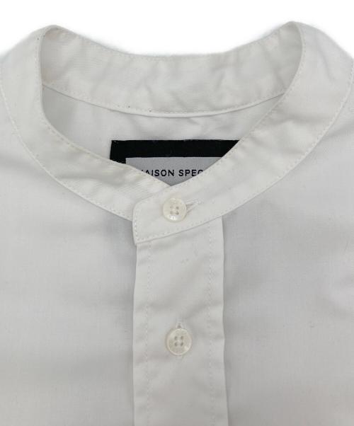 MAISON SPECIAL（メゾンスペシャル）MAISON SPECIAL (メゾンスペシャル) Dickies (ディッキーズ) 半袖シャツ ホワイト サイズ:XLの古着・服飾アイテム