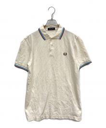FRED PERRY（フレッドペリー）の古着「ポロシャツ」｜ホワイト