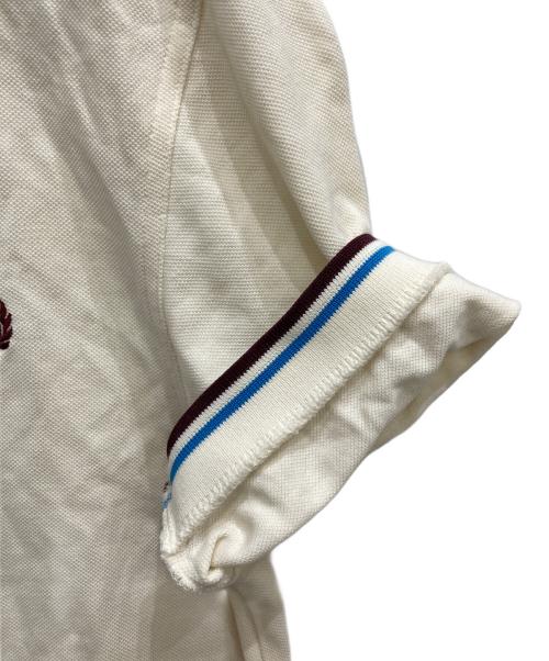 FRED PERRY（フレッドペリー）FRED PERRY (フレッドペリー) ポロシャツ ホワイト サイズ:Mの古着・服飾アイテム