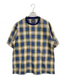 PENDLETON（ペンドルトン）の古着「布帛Tシャツ」｜ネイビー