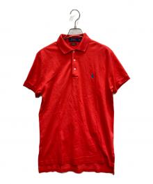 POLO RALPH LAUREN（ポロ・ラルフローレン）の古着「ポロシャツ」｜レッド