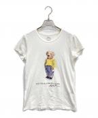 POLO RALPH LAURENポロ・ラルフローレン）の古着「ポロベアTシャツ」｜ホワイト