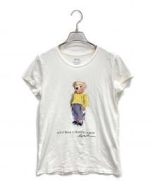 POLO RALPH LAUREN（ポロ・ラルフローレン）の古着「ポロベアTシャツ」｜ホワイト