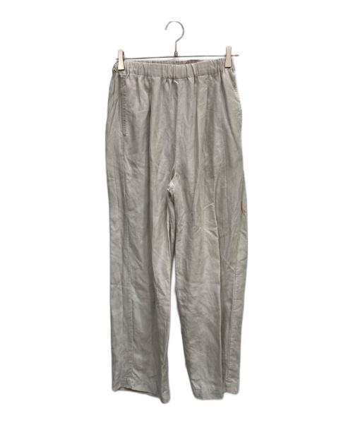 URBAN RESEARCH DOORS（アーバンリサーチドアーズ）URBAN RESEARCH DOORS (アーバンリサーチドアーズ) リネン混イージーパンツ ベージュ サイズ:Mの古着・服飾アイテム