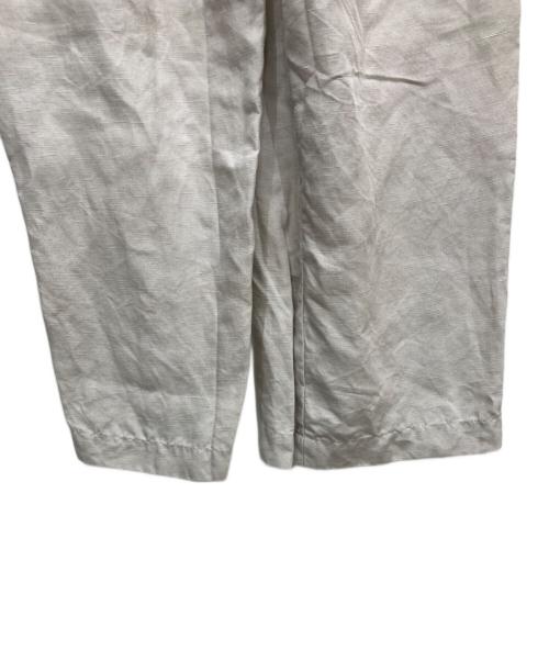 URBAN RESEARCH DOORS（アーバンリサーチドアーズ）URBAN RESEARCH DOORS (アーバンリサーチドアーズ) リネン混イージーパンツ ベージュ サイズ:Mの古着・服飾アイテム