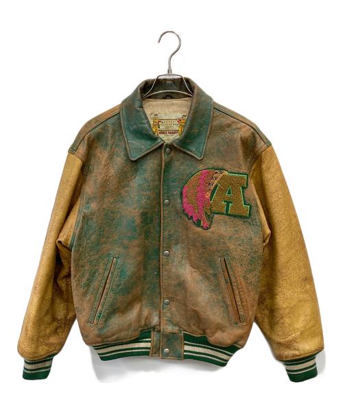 AVIREX（アヴィレックス）AVIREX (アヴィレックス) スタジャン グリーン サイズ:不明の古着・服飾アイテム