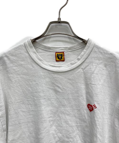 HUMAN MADE（ヒューマンメイド）HUMAN MADE (ヒューマンメイド) Heart Badge Tシャツ ホワイト サイズ:表記なしの古着・服飾アイテム