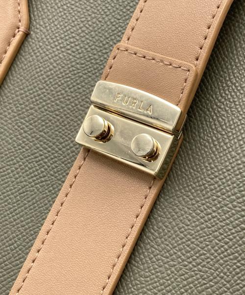 FURLA（フルラ）FURLA (フルラ) トートバッグ グリーンの古着・服飾アイテム