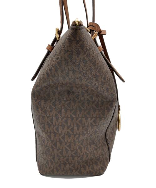 MICHAEL KORS（マイケルコース）MICHAEL KORS (マイケルコース) トートバッグ ブラウンの古着・服飾アイテム