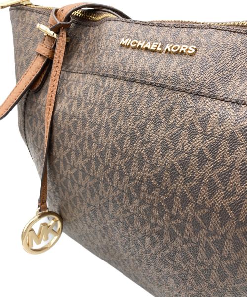 MICHAEL KORS（マイケルコース）MICHAEL KORS (マイケルコース) トートバッグ ブラウンの古着・服飾アイテム