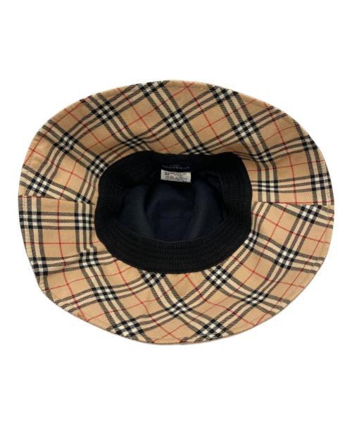 BURBERRY GOLF（バーバリーゴルフ）BURBERRY GOLF (バーバリーゴルフ) ハット ベージュ サイズ:SIZE 57.5cmの古着・服飾アイテム