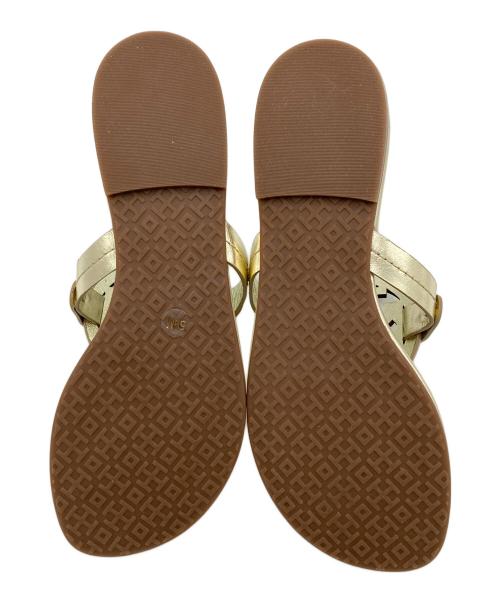 TORY BURCH（トリーバーチ）TORY BURCH (トリーバーチ) サンダル ゴールド サイズ:23cmの古着・服飾アイテム