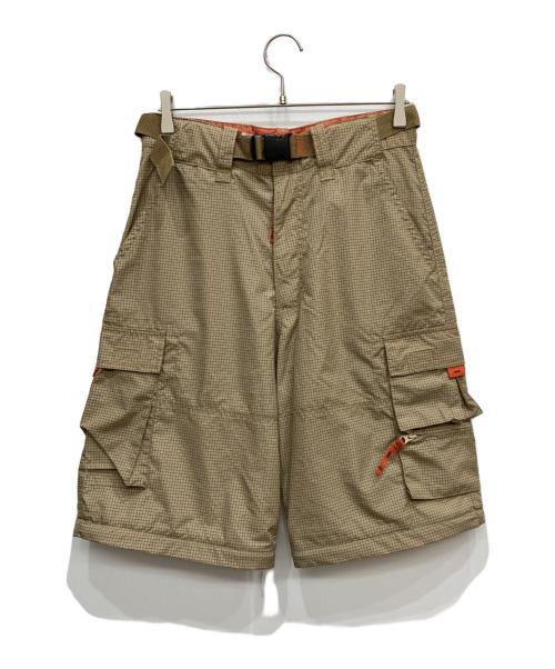 OSH KOSH（オシュコシュ）OSH KOSH (オシュコシュ) ナイロンギミックパンツ ブラウン サイズ:Mの古着・服飾アイテム