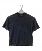 BALENCIAGAバレンシアガ）の古着「ロゴ刺繍オーバーサイズTシャツ」｜グレー