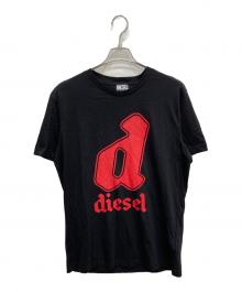 DIESEL（ディーゼル）の古着「半袖カットソー」｜ブラック