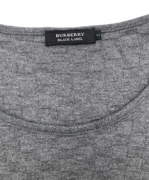 BURBERRY BLACK LABEL（バーバリーブラックレーベル）BURBERRY BLACK LABEL (バーバリーブラックレーベル) カットソー グレー サイズ:Ⅿの古着・服飾アイテム