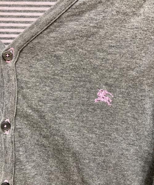 BURBERRY BLACK LABEL（バーバリーブラックレーベル）BURBERRY BLACK LABEL (バーバリーブラックレーベル) カーディガン グレー サイズ:Ⅼの古着・服飾アイテム