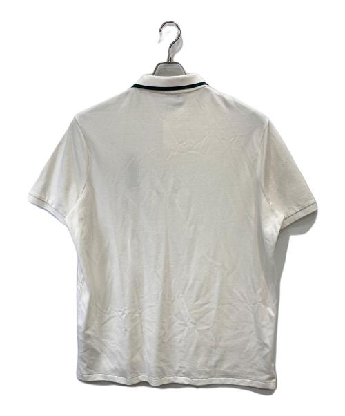 POLO RALPH LAUREN（ポロ・ラルフローレン）POLO RALPH LAUREN (ポロ・ラルフローレン) ポロベア刺繍ポロシャツ ホワイト サイズ:XLの古着・服飾アイテム
