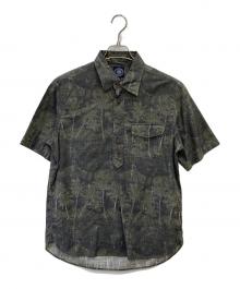 J.PRESS×reyn spooner（ジェイプレス×レイン スプナー）の古着「プルオーバーシャツ」｜グリーン