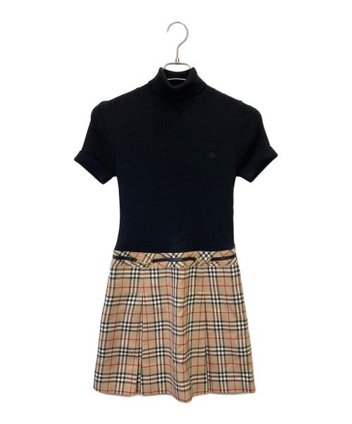 BURBERRY（バーバリー）BURBERRY (バーバリー) スウェットワンピース ベージュ サイズ:14Y（164cm） 未使用品の古着・服飾アイテム