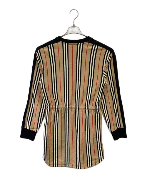 BURBERRY LONDON（バーバリーロンドン）BURBERRY LONDON (バーバリーロンドン) リブニット ドッキングワンピース ベージュ サイズ:150Aの古着・服飾アイテム