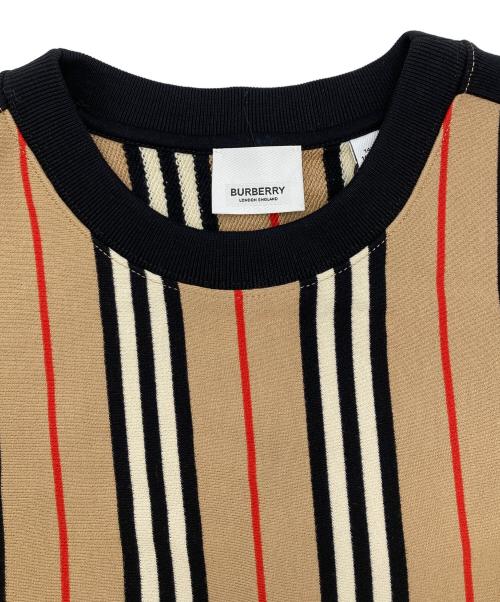 BURBERRY LONDON（バーバリーロンドン）BURBERRY LONDON (バーバリーロンドン) リブニット ドッキングワンピース ベージュ サイズ:150Aの古着・服飾アイテム