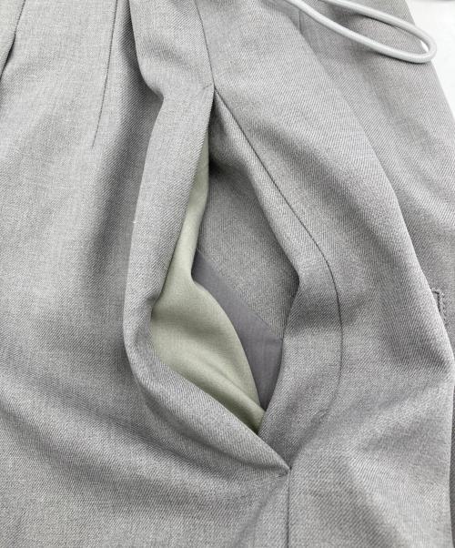 ARPEGE STORY（アルページュストーリー）Arpege story (アルページュストーリー) サイドギャザーサロペット グレーの古着・服飾アイテム