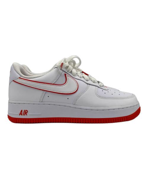 NIKE（ナイキ）NIKE (ナイキ) Air Force 1 ホワイト×レッド サイズ:24cmの古着・服飾アイテム