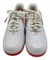 NIKE (ナイキ) Air Force 1 ホワイト×レッド サイズ:24cm：7000円