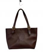vascoヴァスコ）の古着「Leather Travel Tote Bag」｜ブラウン