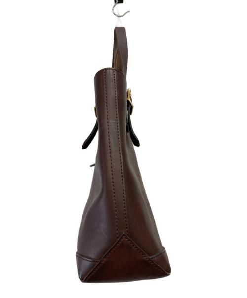 vasco（ヴァスコ）vasco (ヴァスコ) Leather Travel Tote Bag ブラウン サイズ:表示なしの古着・服飾アイテム